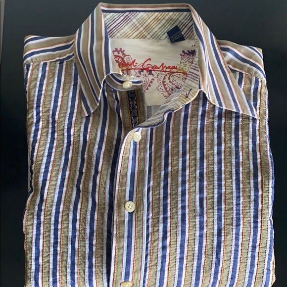 Robert Graham Button up - Picture 7 of 8